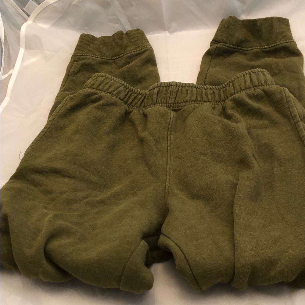 Kids Olive Green Sweatpants 12/14 Cat & Jack